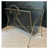 Mid Century Literature Stand / Magazine Rack