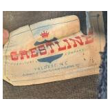 Vintage Country Style Crestline Loveseat / Sofa / Couch