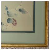 Three Vintage Framed  Asian-Inspired Prints