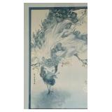 Three Vintage Framed  Asian-Inspired Prints