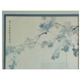 Three Vintage Framed  Asian-Inspired Prints