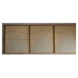 Three Vintage Framed  Asian-Inspired Prints