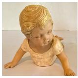 Vintage Porcelain Crawling Infant