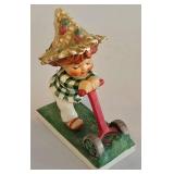 Rare Trim Lass Hummel Figurine