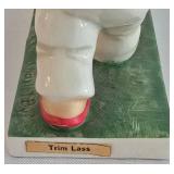 Rare Trim Lass Hummel Figurine