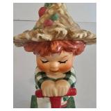 Rare Trim Lass Hummel Figurine