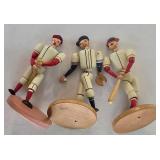 Three West German Baseball String Puppets