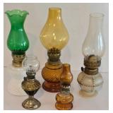 Miniature Oil Lamp Collection