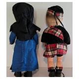 Pair of Vintage Character Dolls