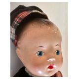 Pair of Vintage Character Dolls