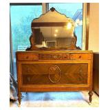 Vintage Joerns Brothers Furniture Dresser with Mirror