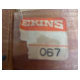 Vintage Bekins Maple Sideboard / Buffet Server / Vintage Wooden Sideboard Buffet with Drop-Leaf Sides