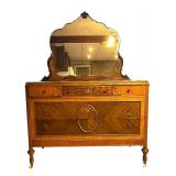 Vintage Joerns Brothers Furniture Dresser with Mirror