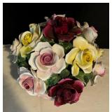 Vintage Radnor Bone China Floral Figurine