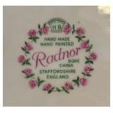 Vintage Radnor Bone China Floral Figurine