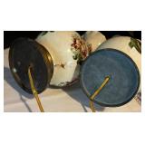 Pair of Coordinating Vintage Lamps