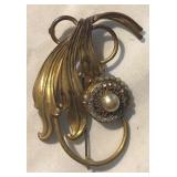 Five Beautiful Vintage Brooches