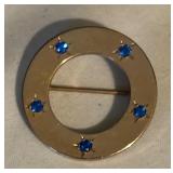 Five Beautiful Vintage Brooches