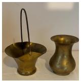 Vintage Brass and Metal Candle Holders, Pedestal Bowls, Vase, Stands and More!