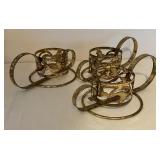 Vintage Brass and Metal Candle Holders, Pedestal Bowls, Vase, Stands and More!