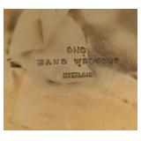 Vintage Hand Wrought Sterling Silver Bowl