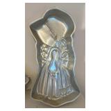 Baking Bonanza including Cake Pans, Bundt Pan, Vintage Pedestal Cake Platter, Embellishments and More