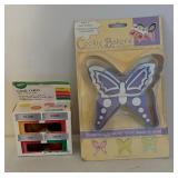 Baking Bonanza including Cake Pans, Bundt Pan, Vintage Pedestal Cake Platter, Embellishments and More