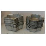 Baking Bonanza including Cake Pans, Bundt Pan, Vintage Pedestal Cake Platter, Embellishments and More