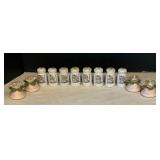 Pretty Vintage Floral Salt and Pepper Shakers