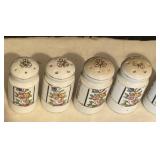 Pretty Vintage Floral Salt and Pepper Shakers