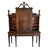 Gorgeous Antique Elizabethan Linen Cabinet