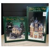 Festive Heartland Valley Village Coffee Shop and Old Mill