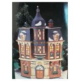 Festive Heartland Valley Village Coffee Shop and Old Mill