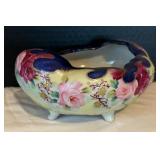 Beautiful Vintage Porcelain Moriage Bowl