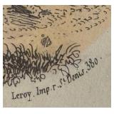 Vintage Miroir des Modes Magazine Print