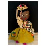 Five Vintage Ethnic Dolls