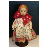 Five Vintage Ethnic Dolls