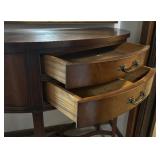 Vintage Imperial Genuine Mahogany Accent Table