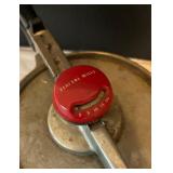 Vintage Scale, Bell, Silex Iron, General Mills Pressure Cooker and Scale