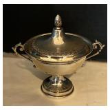 Vintage Silver Plated Epergne, Platter, Bowls and More