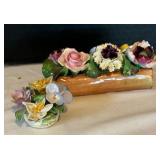 Pretty Porcelain Floral Decor by Denton and More