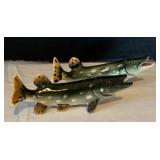 Vintage Northern Pike Salt and Pepper Shakers