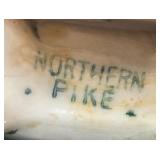 Vintage Northern Pike Salt and Pepper Shakers