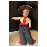 Variety of Vintage Ethnic Dolls