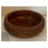 Vintage Wooden Candle Holders, Bowls, Display Shelf and More