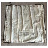 Chas H. Goren Bridge Table Cloth Game Board