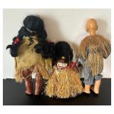 Variety of Vintage Dolls