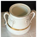 Vintage Planter Basket, Vase and Plates