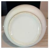 Vintage Planter Basket, Vase and Plates