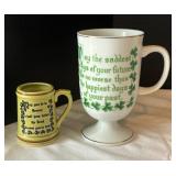 Variety of Irish Mugs